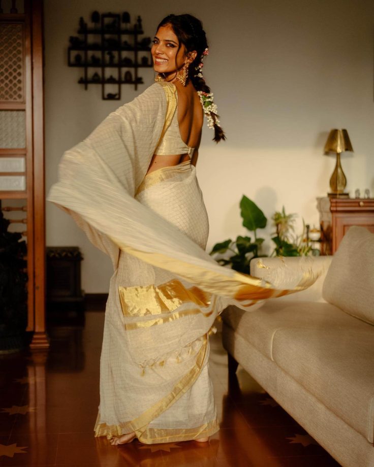 South Indian Stars in Kasavu Sarees for Onam 2025 965789