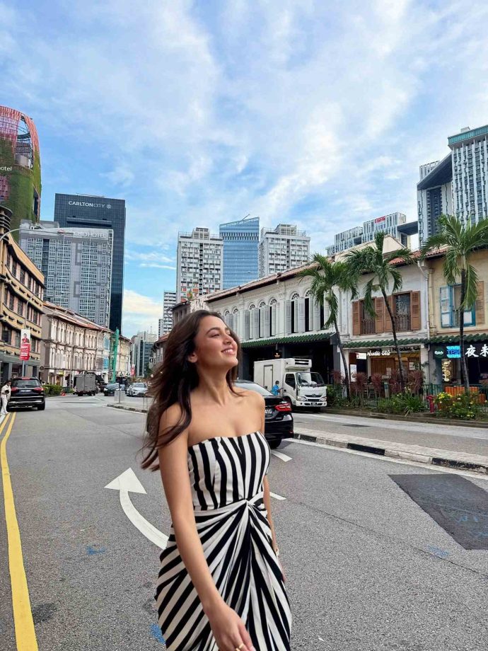 ## Tejasswi Prakash in Singapore: Striking Style and Unapologetic Strength 969878