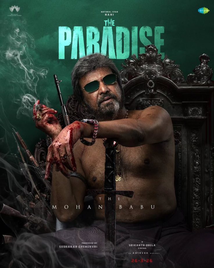 The Lord of Dark Cinema! Mohan Babu Unleashed as 'Shikanja Maalik' in The Paradise, Gripping First Look Poster Out Now! 970417