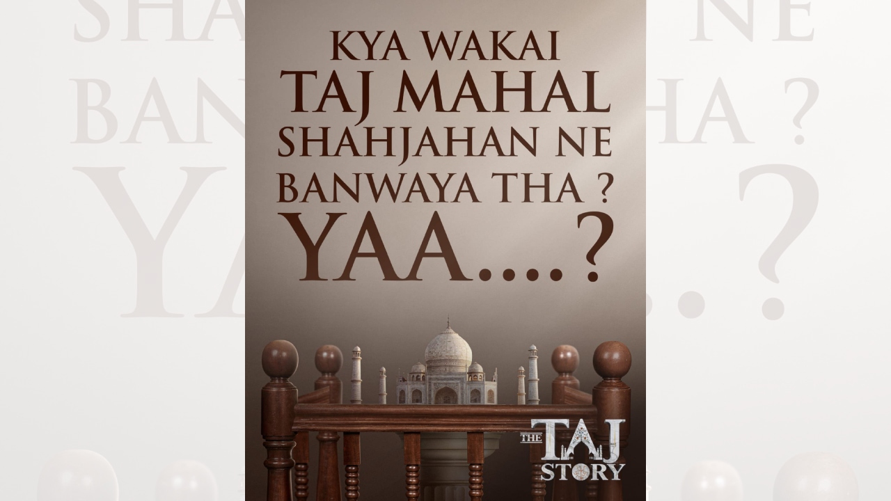 The Taj Story Makers Unveil Teaser Poster, Sparking Mystery Around the World’s Most Beautiful Wonder ! All set for Grand Release on October 31, 2025