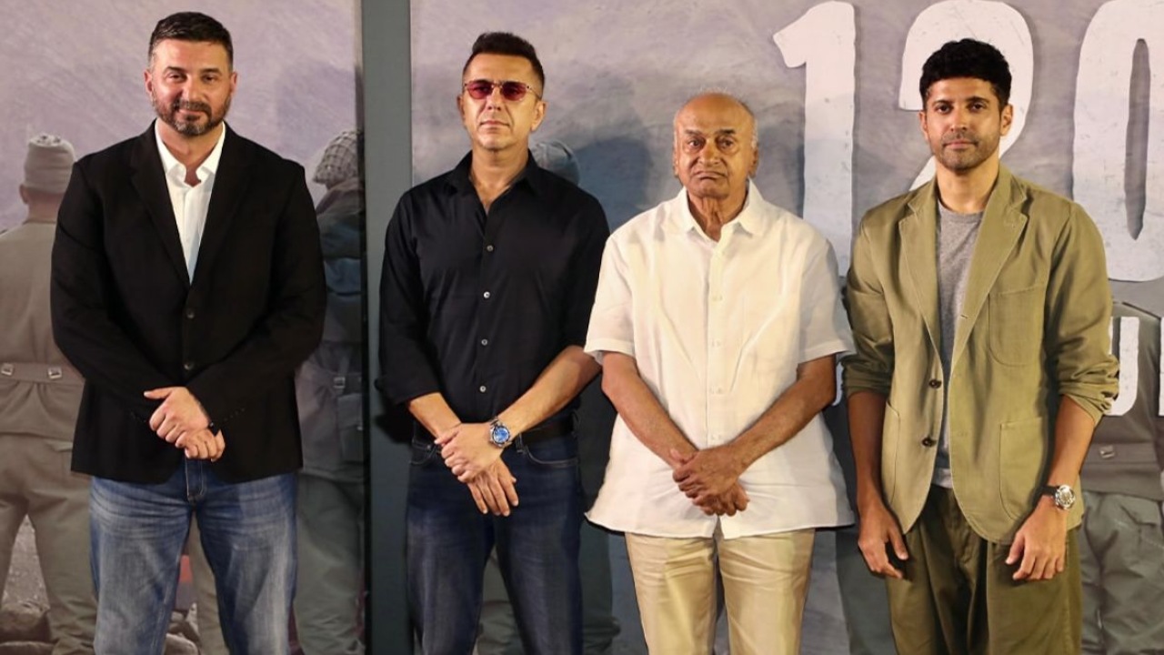 "There is an honesty he brings to every performance that I’ve always admired," shares Razneesh ‘Razy’ Ghai on why Farhan Akhtar was his first choice for Major Shaitan Singh in 120 Bahadur! 968295