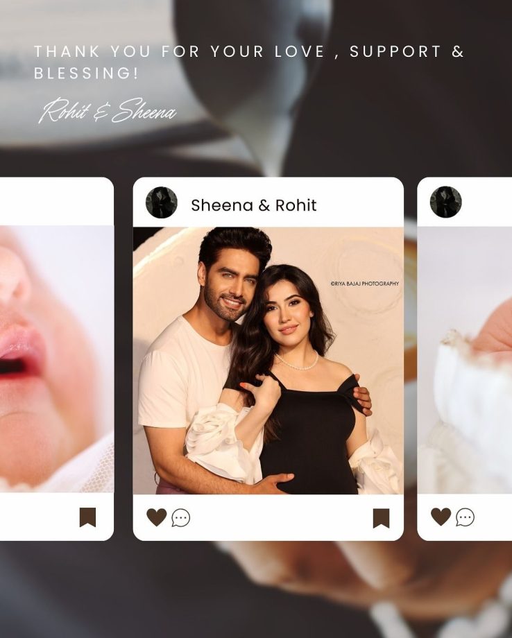 YRKKH Actor Rohit Purohit and Sheena Bajaj Welcome Baby Boy 968317