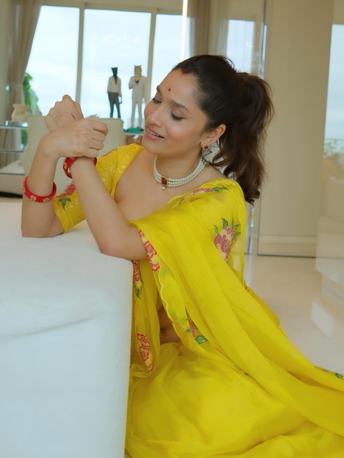 Ankita Lokhande Radiates Sunshine Elegance 972209