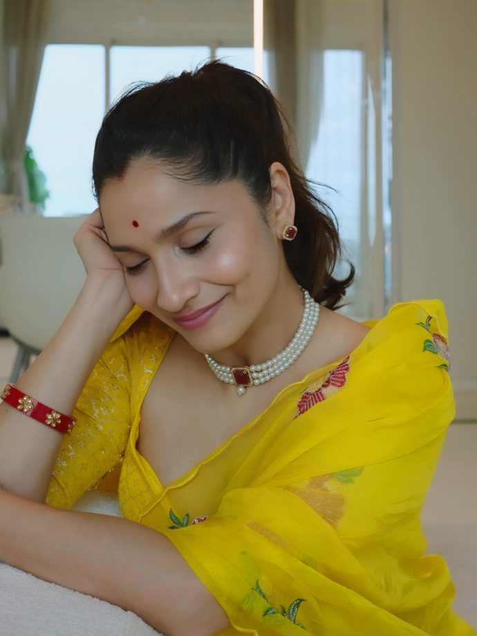 Ankita Lokhande Radiates Sunshine Elegance 972210