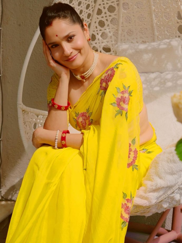 Ankita Lokhande Radiates Sunshine Elegance 972201