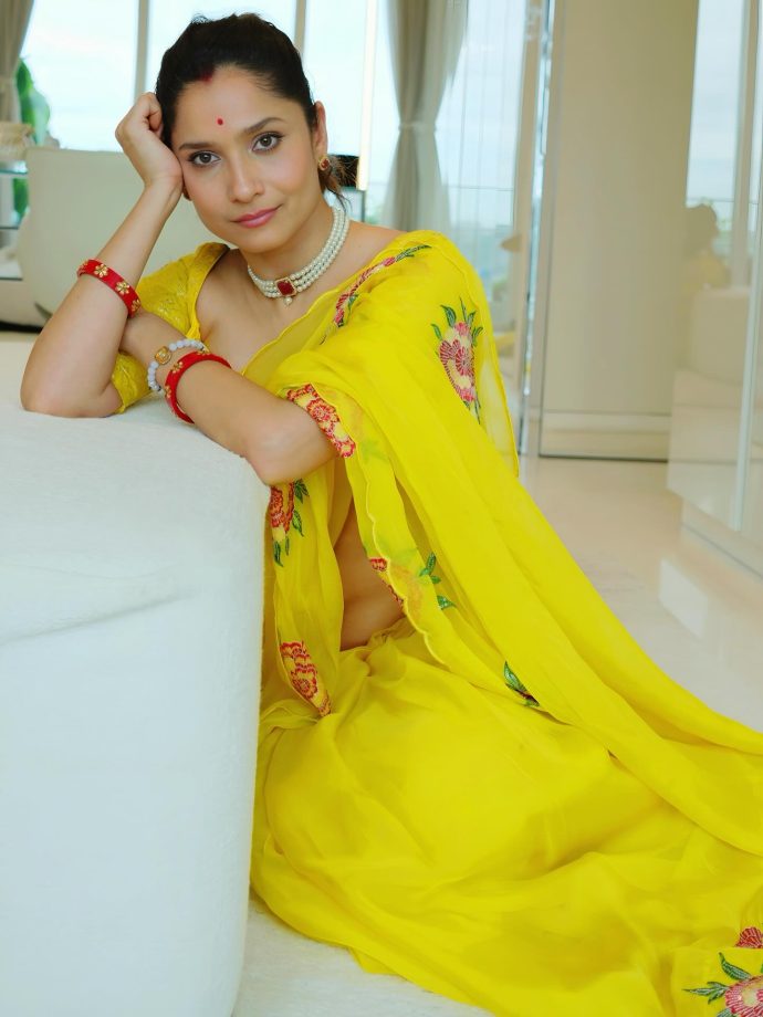 Ankita Lokhande Radiates Sunshine Elegance 972204