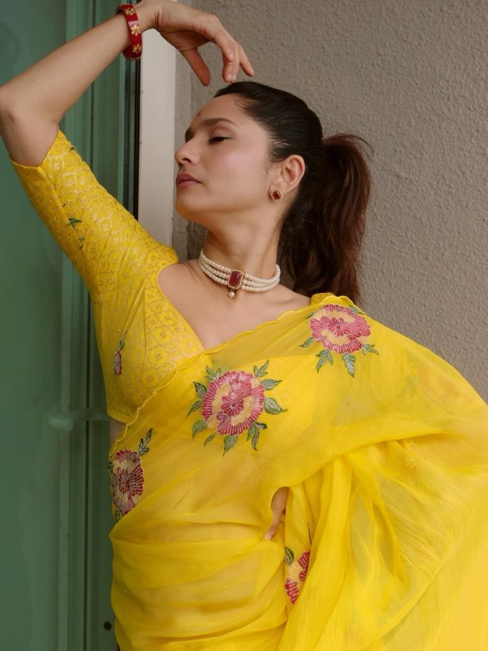 Ankita Lokhande Radiates Sunshine Elegance 972207