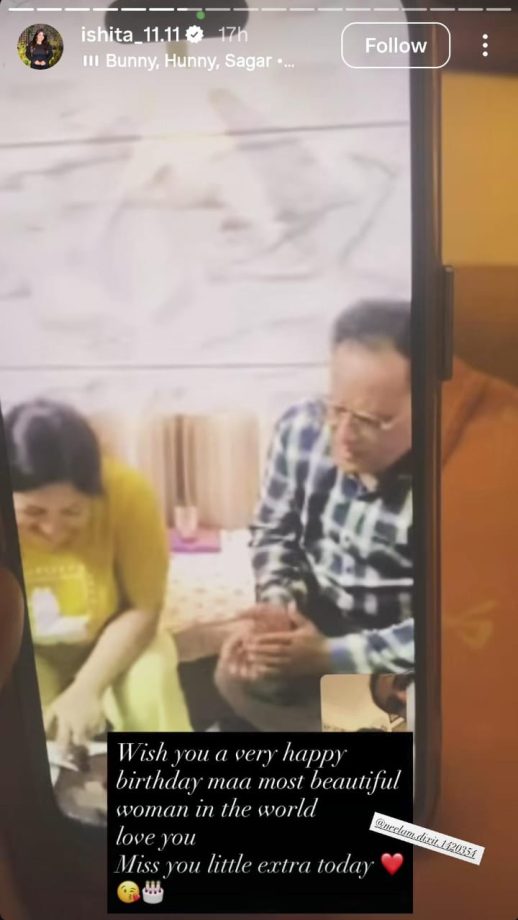 Anupamaa's Ishita Dixit Pens Emotional Birthday Wish For Her Mom, Promises To Uphold Her Upbringing 974417