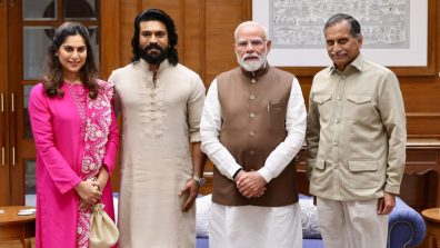 PM Narendra Modi appreciates Ram Charan, Upasana Garu and Anil Kamineni Garu for the Success of World’s First Archery Premier League!