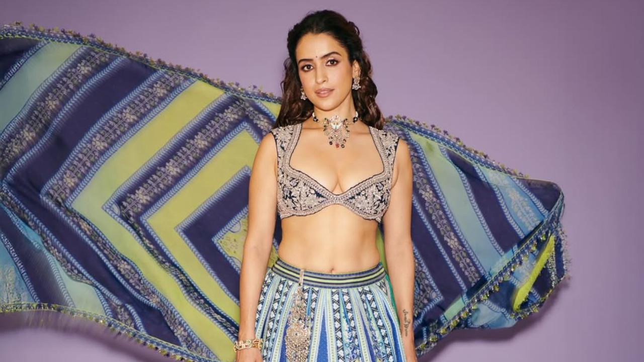 Sanya Malhotra Channels Modern Maharani Vibes