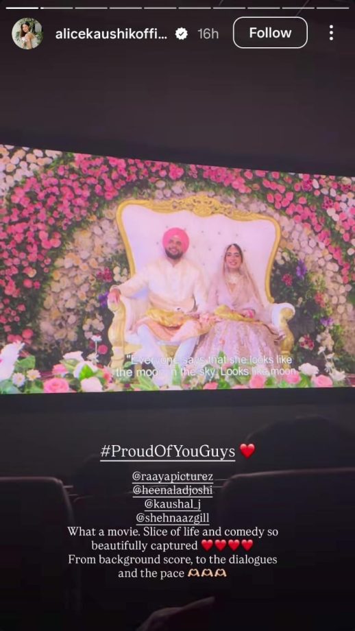 Bigg Boss 18 Fame Alice Kaushik Praises Shehnaaz Gill's Film 'Ikk Kudi' Says, 