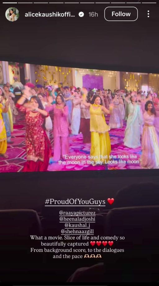 Bigg Boss 18 Fame Alice Kaushik Praises Shehnaaz Gill's Film 'Ikk Kudi' Says, 