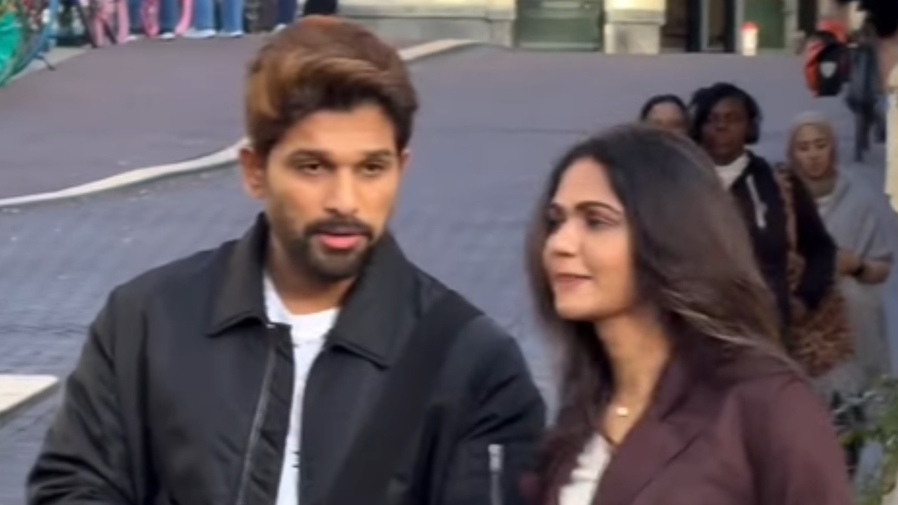 Couple Goals! Allu Arjun and Allu Sneha Reddy Melt Hearts as They Walk Arm-in-Arm in a Viral New Video 971607
