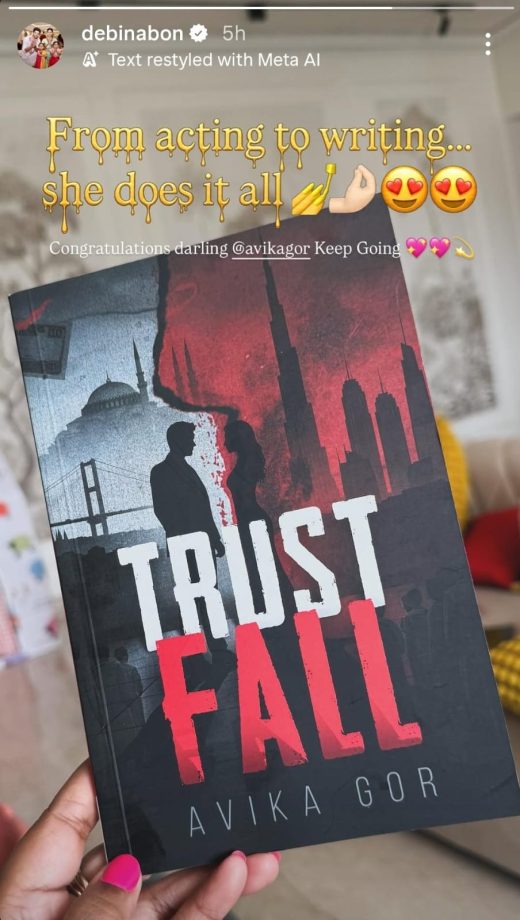 Debina Bonnerjee & Gurmeet Choudhary Cheer For Avika Gor's Author Debut 'Trust Fall' 974293