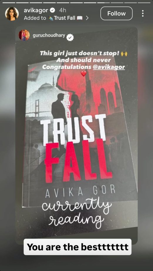 Debina Bonnerjee & Gurmeet Choudhary Cheer For Avika Gor's Author Debut 'Trust Fall' 974292