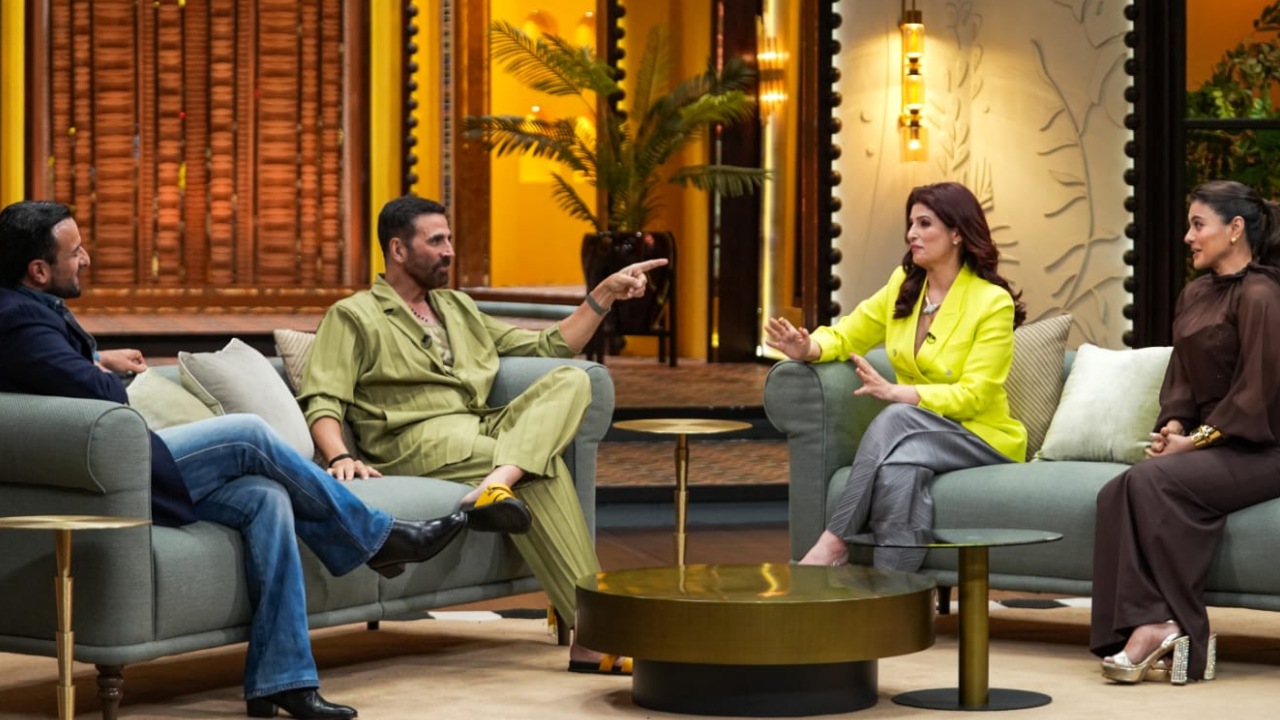 From Budding Romance to DNA Testing and Couples’ Counseling: Watch Akshay Kumar and Saif Ali Khan’s Candid Confessions on the Third Episode of Two Much with Kajol and Twinkle 971644