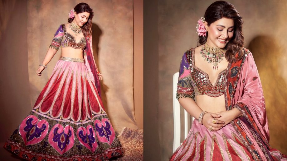 Hina Khan To Rubina Dilaik — Steal Diwali Fashion Inspo In Lehenga From Pati Patni Aur Panga Beauties 973195