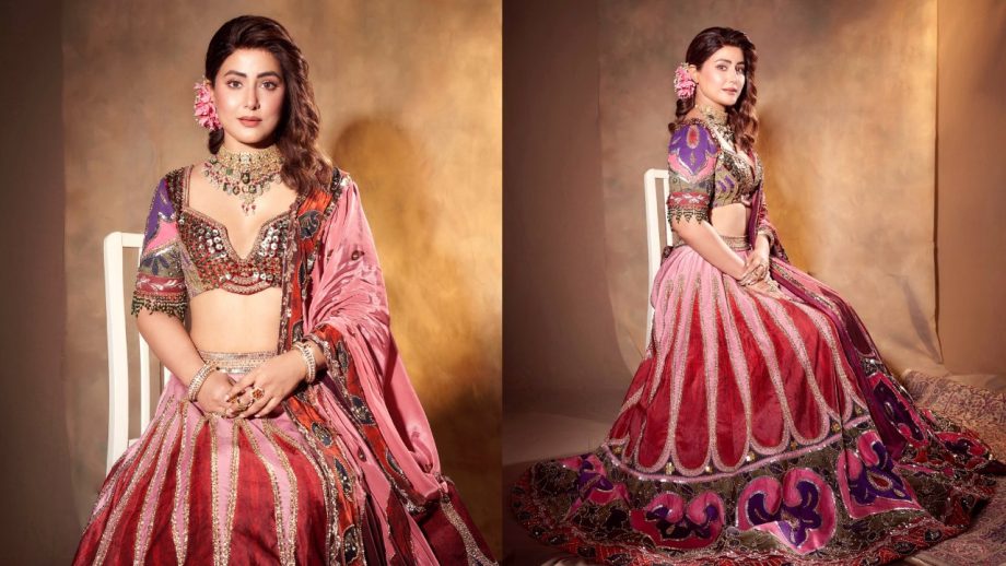 Hina Khan To Rubina Dilaik — Steal Diwali Fashion Inspo In Lehenga From Pati Patni Aur Panga Beauties 973198