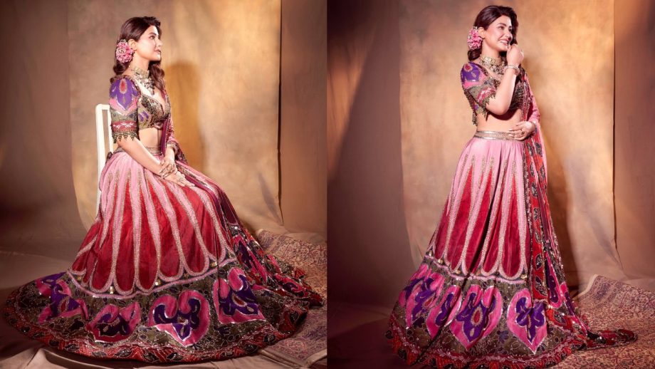 Hina Khan To Rubina Dilaik — Steal Diwali Fashion Inspo In Lehenga From Pati Patni Aur Panga Beauties 973194