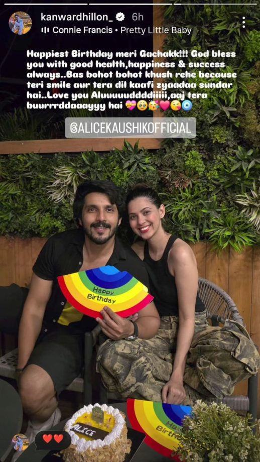 Kanwar Dhillon Celebrates Alice Kaushik's Birthday With An Emotional Post Note - See Here 974279