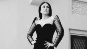 Kareena Kapoor's Big Bold Beautiful Look in Black Corset Gown and Sheer Sleeves 972007
