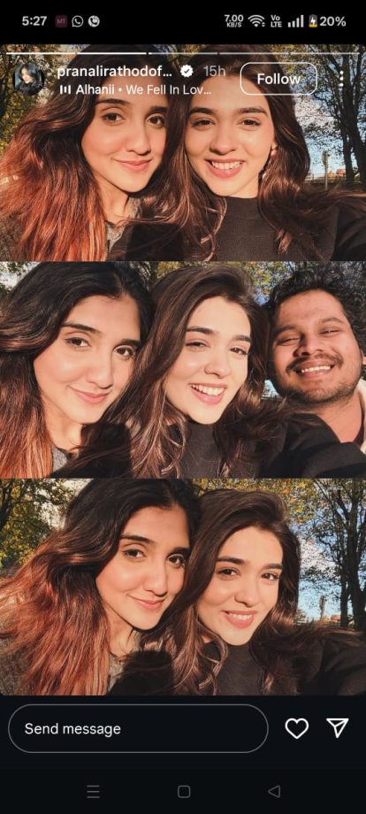 Kumkum Bhagya Fame Pranali Rathod Serves Siblings Goals With Her Fun-filled Outing With Her Sister 974432