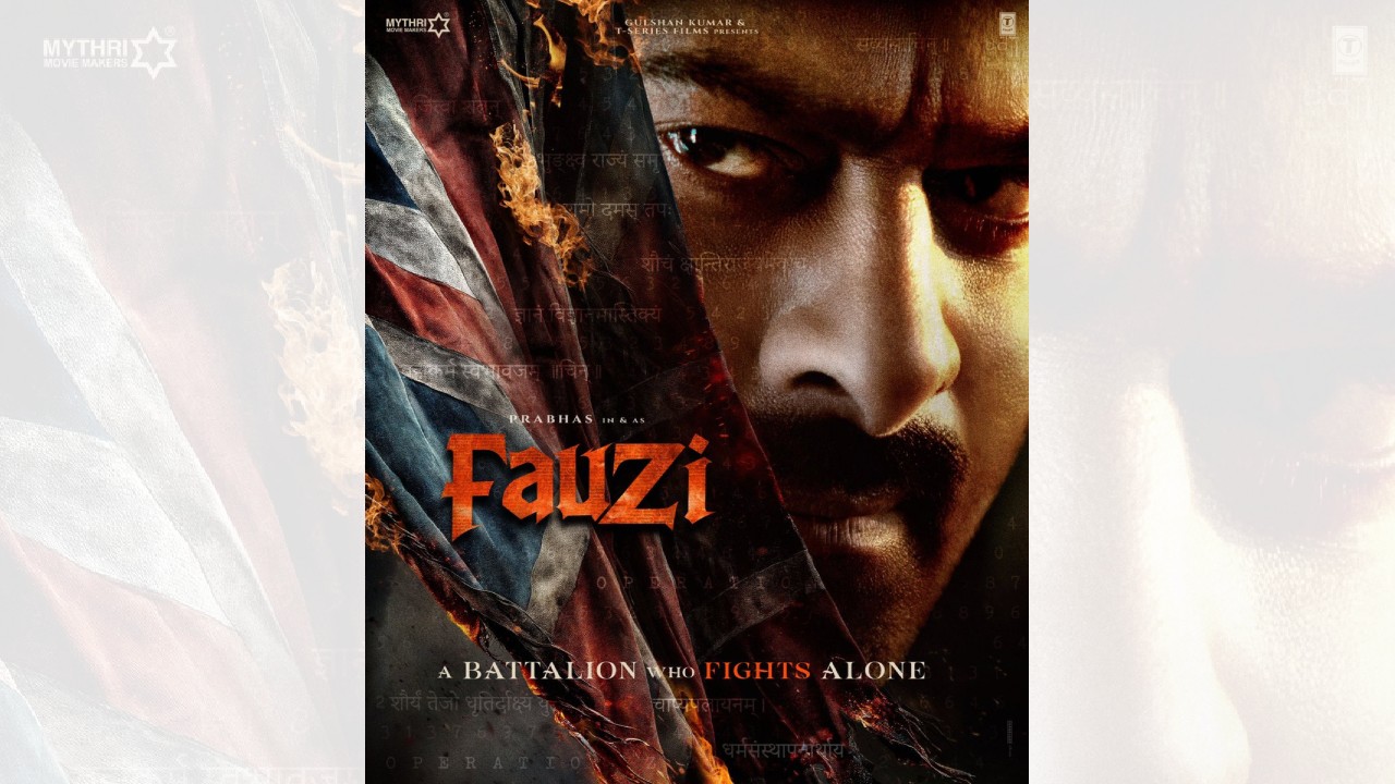 Netizens Express Their Excitement for Prabhas’ Fauzi after Title Poster release, Say, “Another Winner for the Rebel Star”