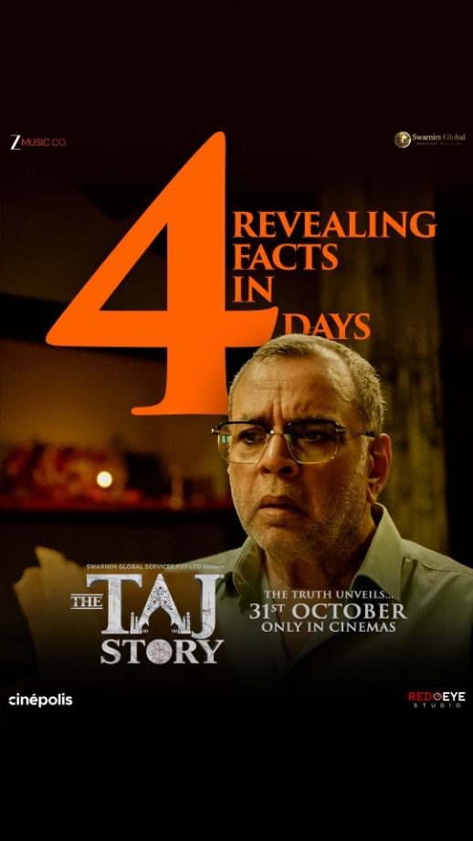 Paresh Rawal Battles Out against Zakir Hussain in the hard-hitting dialogue promo of The Taj Story! The film releases in cinemas on October 31st, 2025 973964