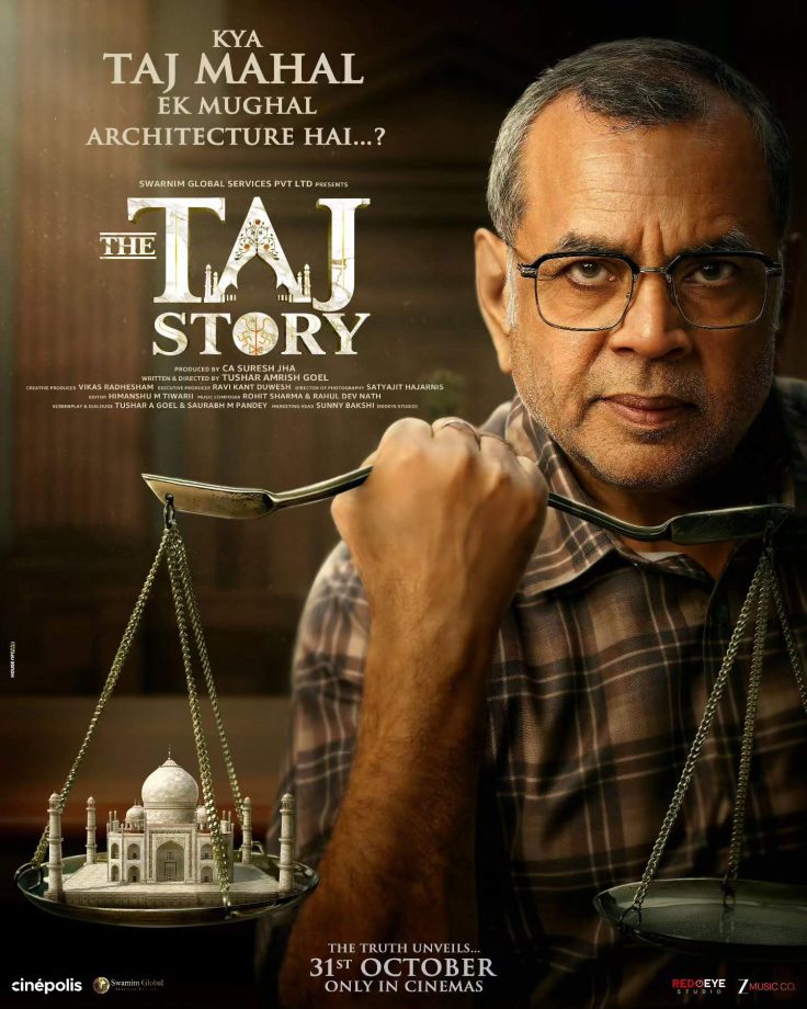 Paresh Rawal Questions History in another hard hitting poster from India's biggest controversial film The Taj Story,  releasing in cinemas on 31st October! 973607
