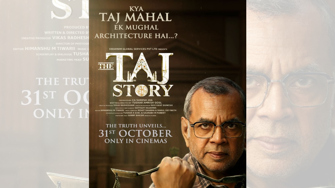 Paresh Rawal Questions History in another hard hitting poster from India's biggest controversial film The Taj Story,  releasing in cinemas on 31st October! 973606
