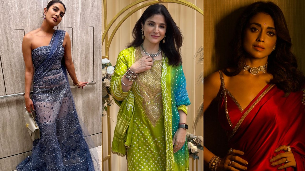 Priyanka Chopra, Shriya Saran & Maheep Kapoor Bring Glamour and Love to Karwa Chauth 2025 Celebrations 971859