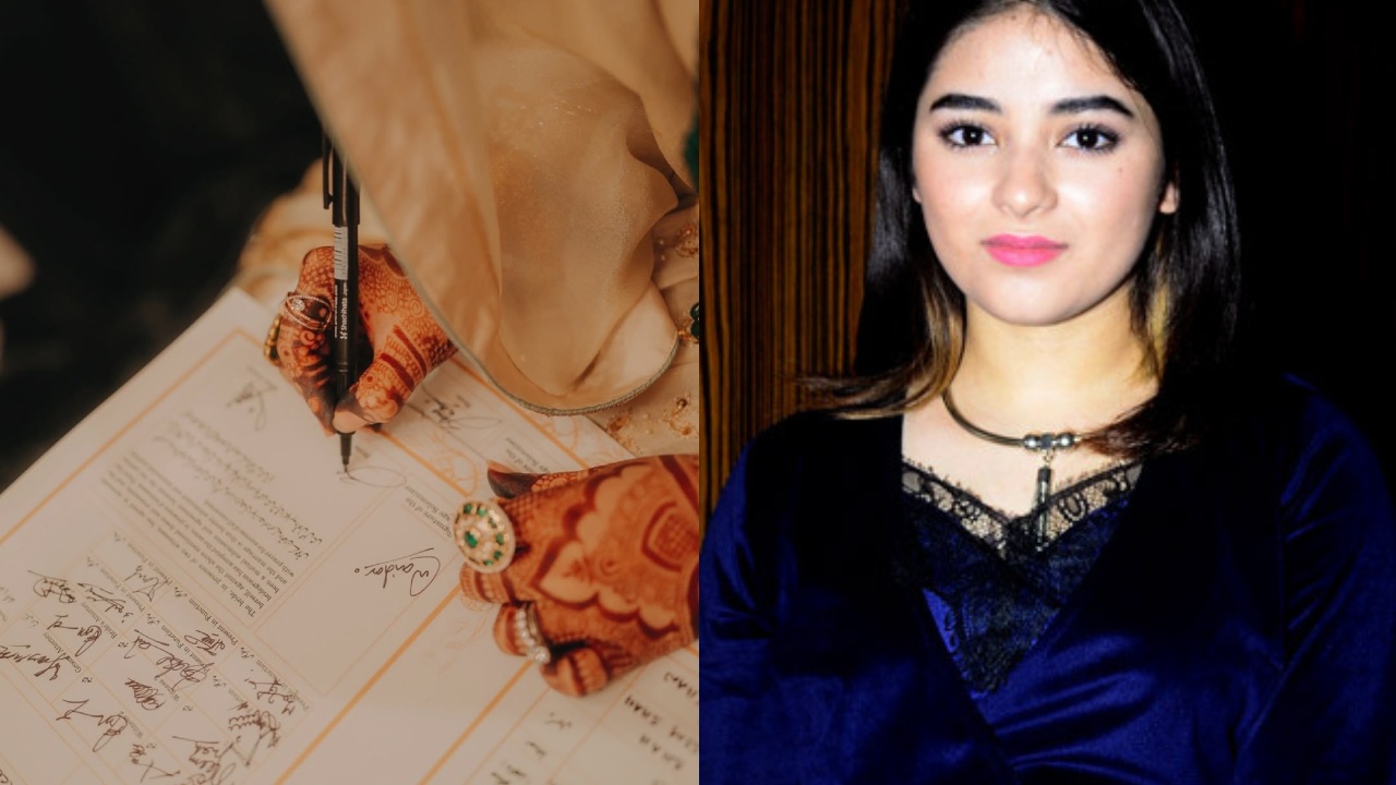 ‘Qubool Hai’: Zaira Wasim Shares Glimpse Of Her Wedding 973048