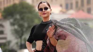 Rubina Dilaik’s Black Saree Moment Turns Heads