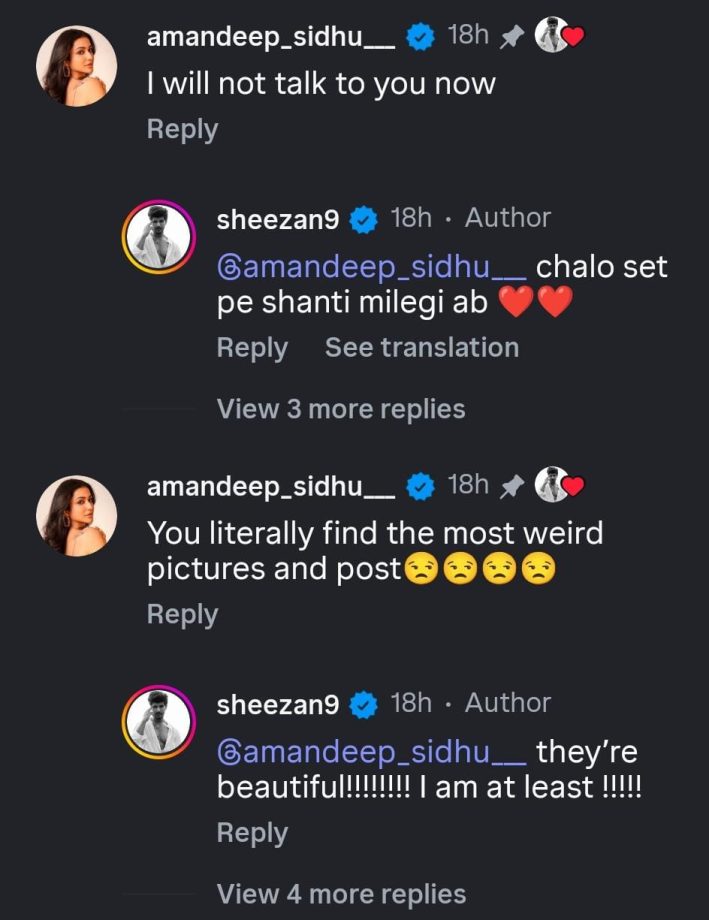 Sheezan Khan Shares Unseen Pics From ‘Ganga Mai Ki Betiyan’, Amandeep Sidhu’s Comment Sparks Buzz 974171