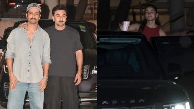 Spotted: Sanjay Leela Bhansali, Vicky Kaushal, Ranbir Kapoor & Alia Bhatt — big Love & War update loading?