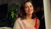 Sriti Jha Slaying in Strappy Deep Neck Blouse and Sheer Saree 970816