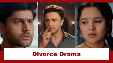 Vasudha Upcoming Twist: OMG!! Karanveer forces Dev and Vasudha to take a divorce; How will they handle the crisis?