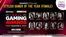 Vote Now: Stylish Gamer Of The Year (Female) — Mizo, Payal Gaming, Kaash Plays, Krutika Plays, Sharkshe, Dobby, Bachu, Sway, Ankkita C, Saloni Kandalgaonkar