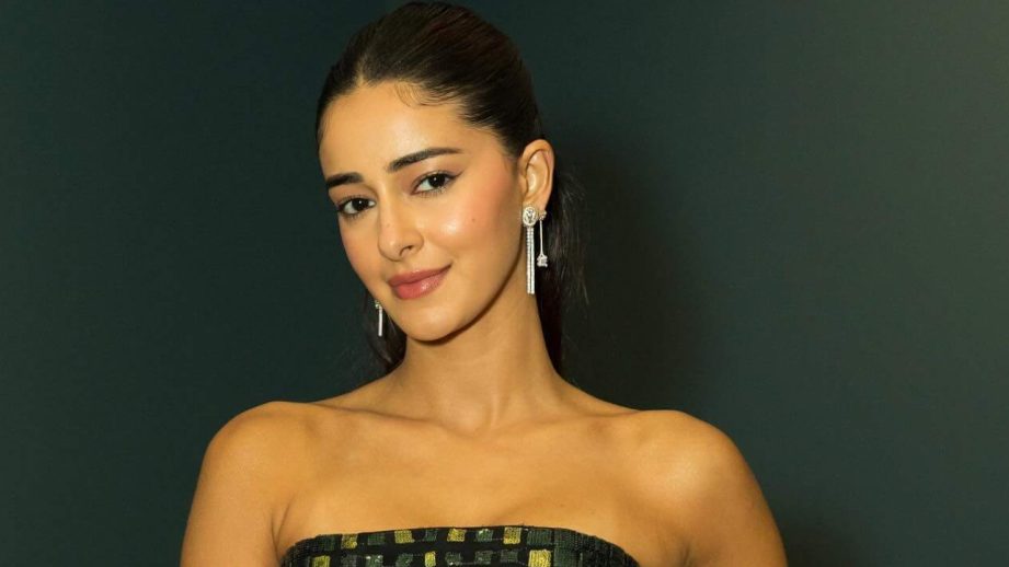 Ananya Panday Radiates Modern Glam in a Mosaic-Inspired Strapless Masterpiece 977198