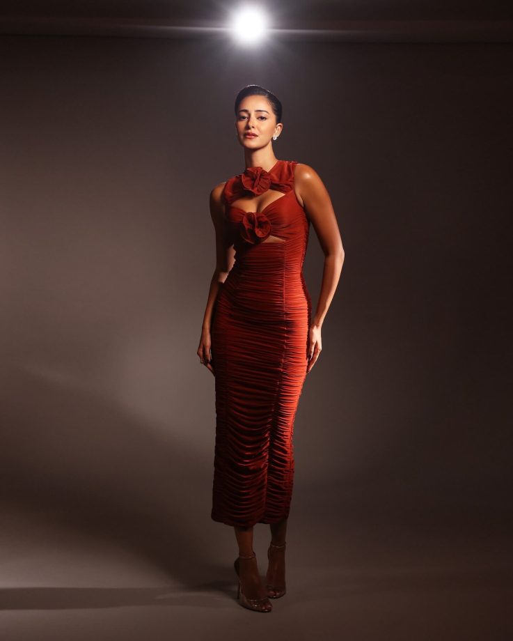 Ananya Panday’s Fiery Red Moment Steals the Spotlight 976264