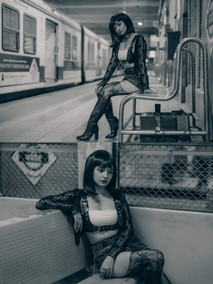 Anushka Sen Channels Edgy Glam in New Chameleon-Themed Look 977159