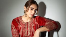 Huma Qureshi Channels Regal Charm in Velvet & Gold — A Modern Maharani Moment