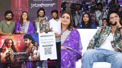 JATADHARA Pre-Release Event Turns Into a Spectacle! Sudheer Babu Fans Create Electrifying Mayhem as Makers Unveil the First Big Ticket!
