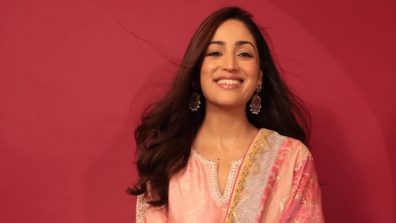Yami Gautam Radiates Grace in a Pastel Pink Suit for Promotions