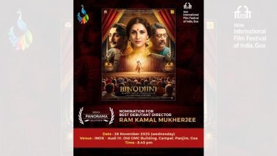 Binodini Gets IFFI 2025 Best Debutant Director Nomination For Ram Kamal Mukherjee