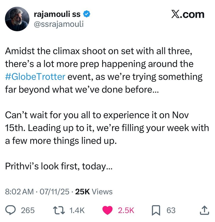 GlobeTrotter On Go: Prithviraj Sukumaran as Kumbha gets unveiled 975282