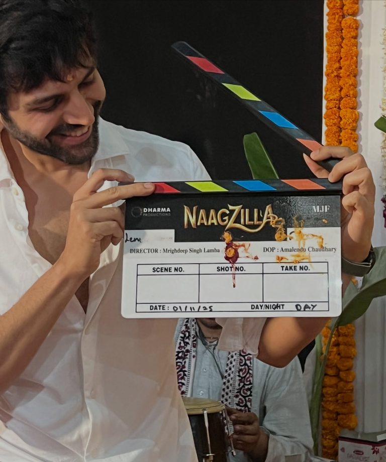 Kartik Aaryan Begins Shooting For Naagzilla, Shares First Look From The Set 974742
