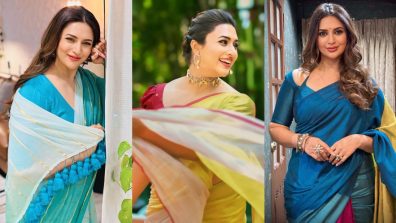 Love Sarees? Divyanka Tripathi Shows Aesthetic Picks For A Chic Work Look