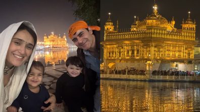 Pankhuri Awasthy & Gautam Rode Visit Golden Temple, Share Heartwarming Pics With Their Kids