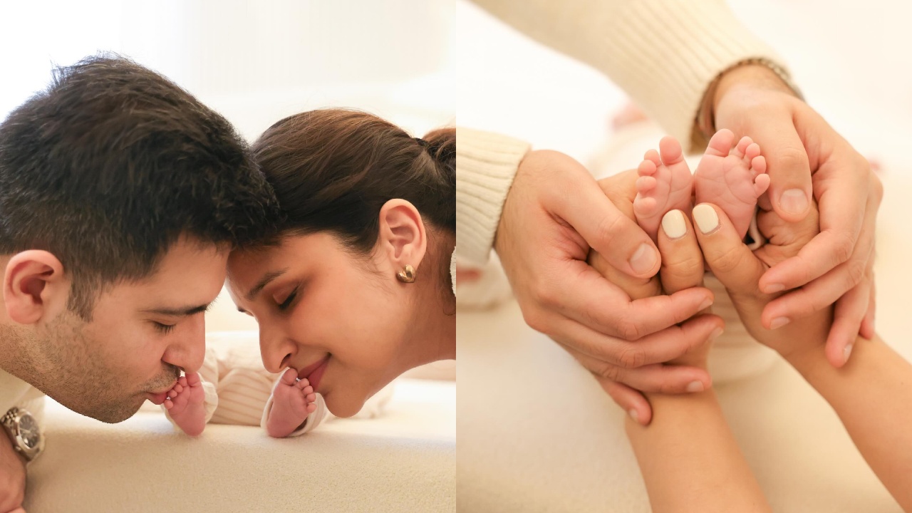 Parineeti Chopra-Raghav Chadha Announce Baby Boy's Name 'Neer' With Cute 1st Glimpse 976809